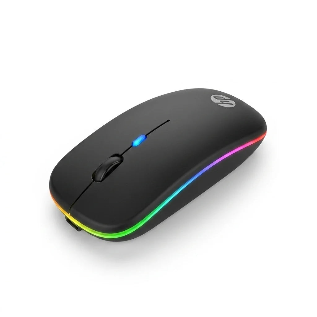 HP Wireless Rechargeable RGB Gaming Mouse-Silent Click + FREE MOUSE PAD