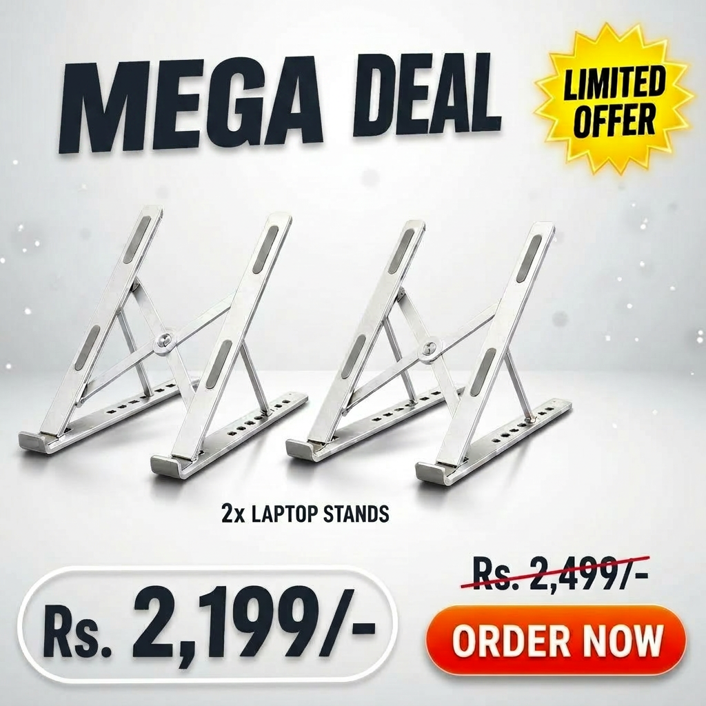 Mega Deal 2 x Laptop Stand